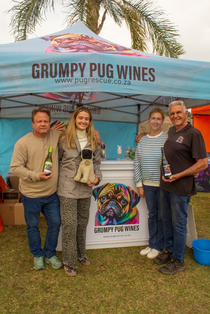 The Grumpy Pug Wines team at BEN VINO Wine Festival, 114 on Waterhouse, Benoni, 5 September 2026